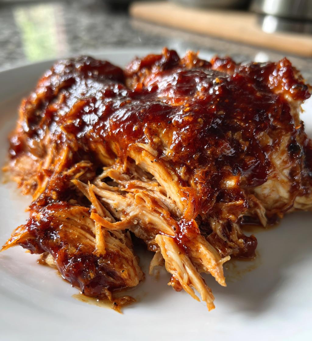 barbecuekyckling i slow cooker enkel recept - detail 1