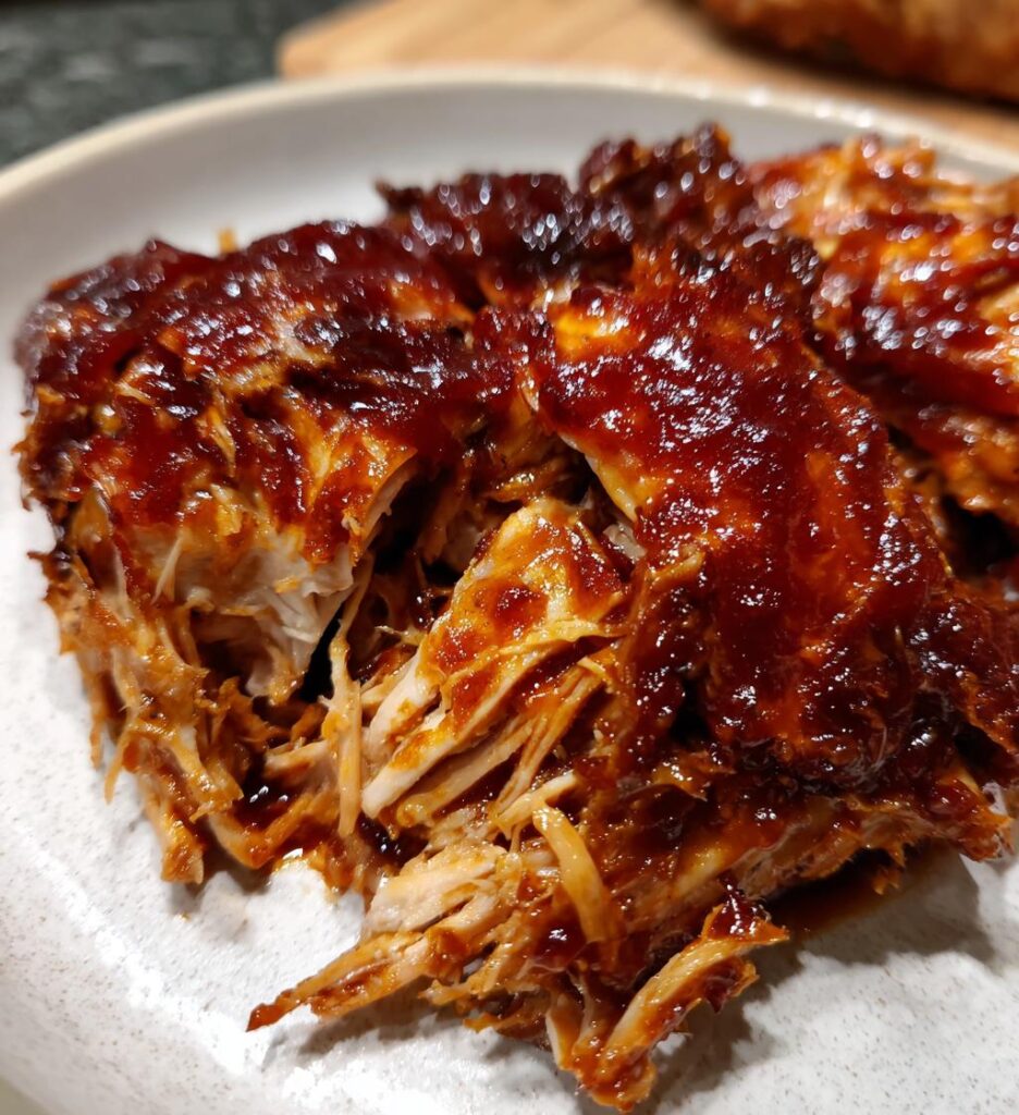 barbecuekyckling i slow cooker enkel recept