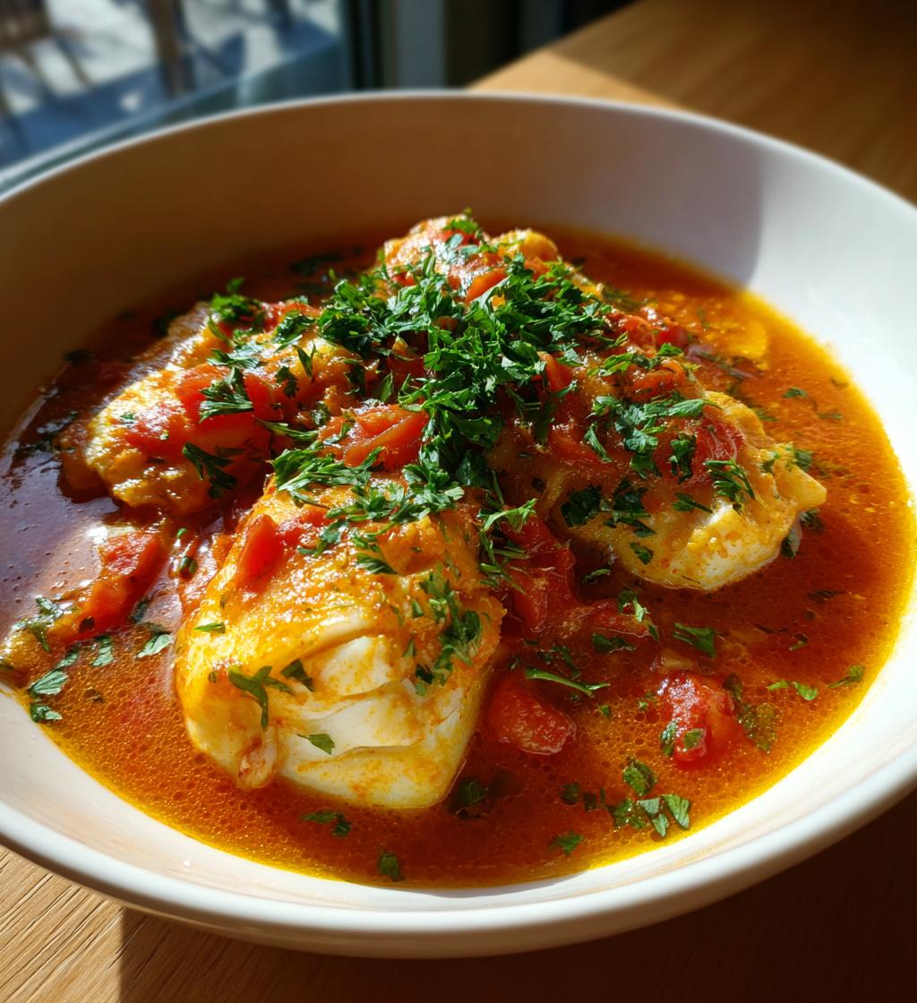 fiskgryta med saffran och tomat - detail 1