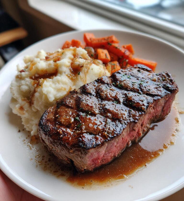 ryggbiff med ortsmor enkel recept