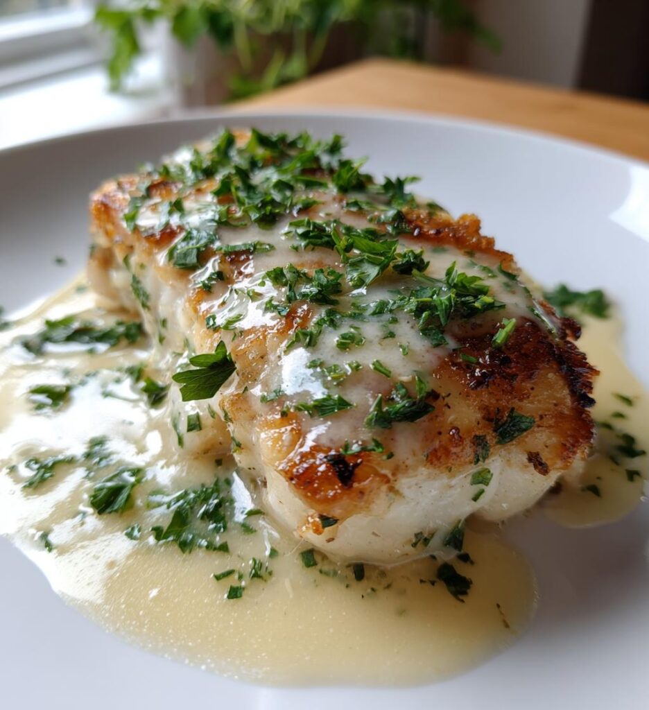 ugnsbakad torsk med vitlokssmor recept